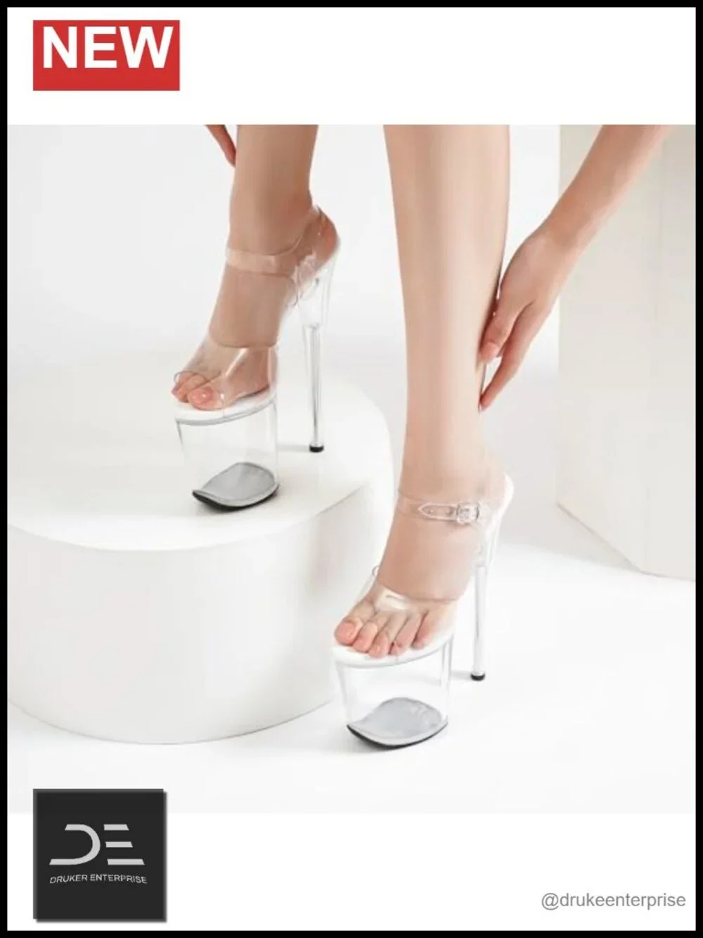 8 Inch Platform Sandals Stiletto Heel Women's Exotic Dance Shoe